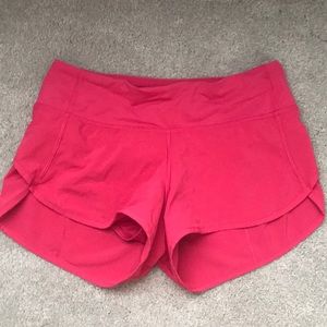 lulu lemon speed shorts